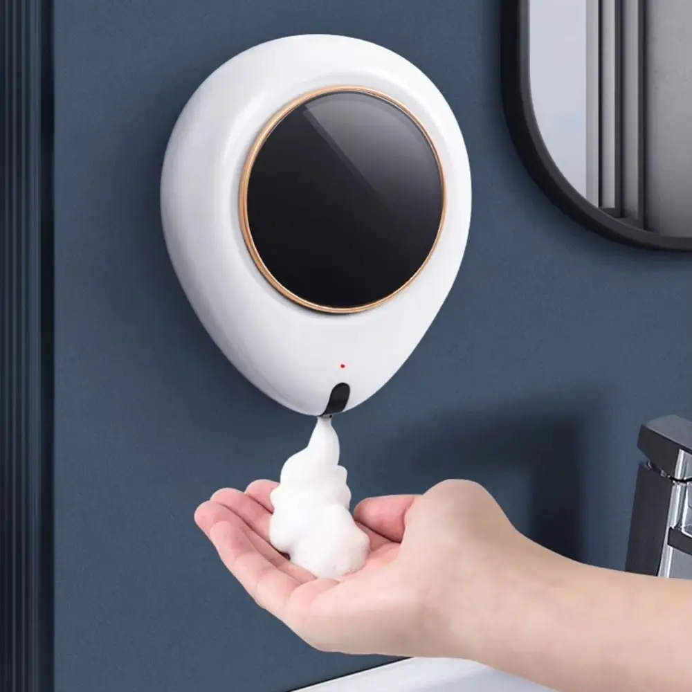 

Настенный дозатор мыла емкостью 300 мл, дозатор пены, интеллектуальный индукционный дозатор капельного типа воды, настенный монтаж