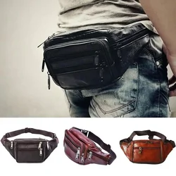 1pc Waist Pack Men's Casual Bag Travel Purse Waterproof Belt Zipper Tactical Outdoor Sport Fanny Multifunction Phone Pocket