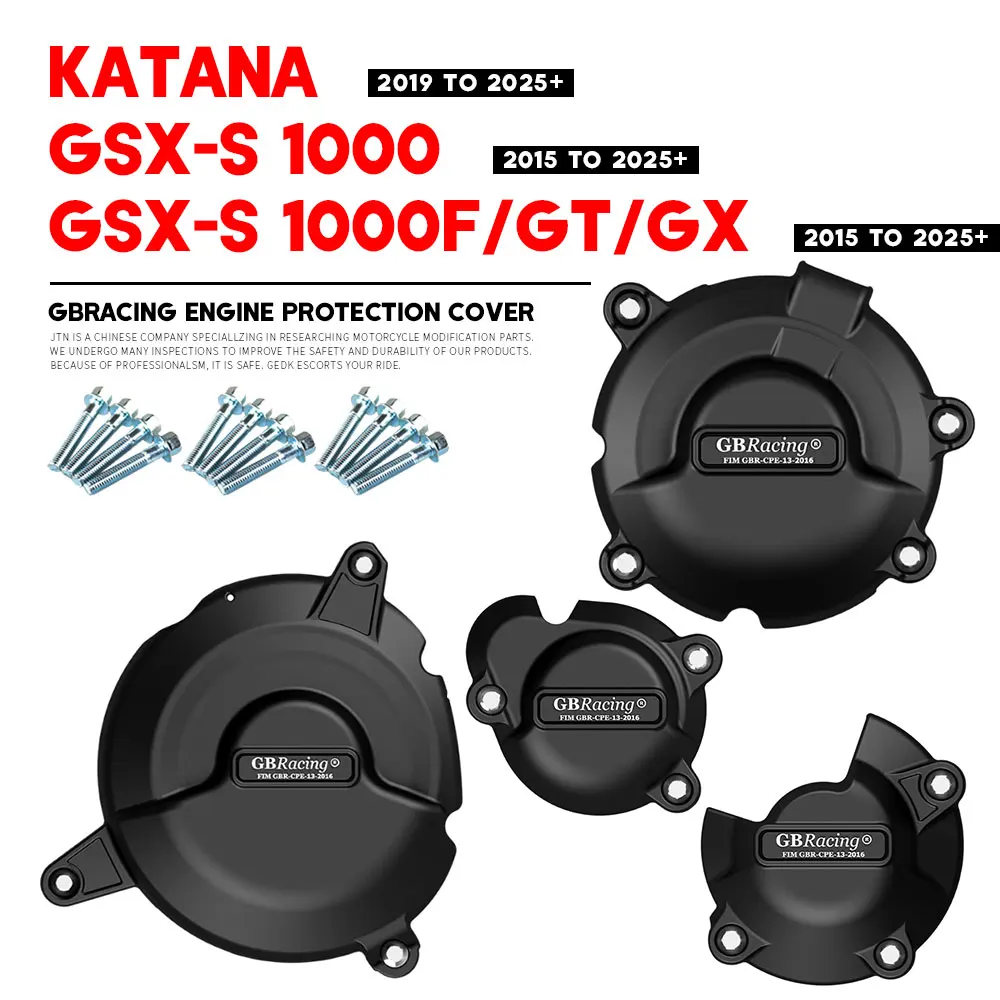 

GB Racing Engine Protect Cover GSXS1000 GT F KATANA 2015-2025 + For SUZUKI GSXS950 Motorcycle Protection Cover Accessories