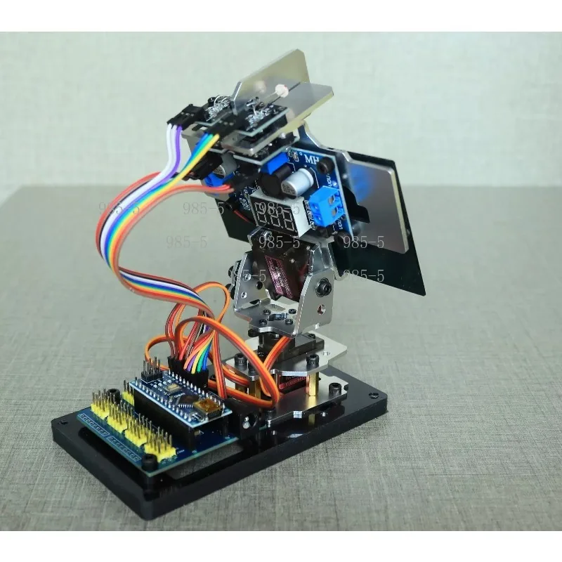 DIY Smart Solar Tracking Device Power Generation Tracking Radar Small Maker Production Project