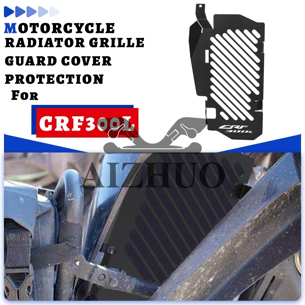 

Для HONDA CRF300L CRF300 CRF 300 L 300L 2021 2022 2023 2024 аксессуары для мотоциклов защита радиатора решетка крышка