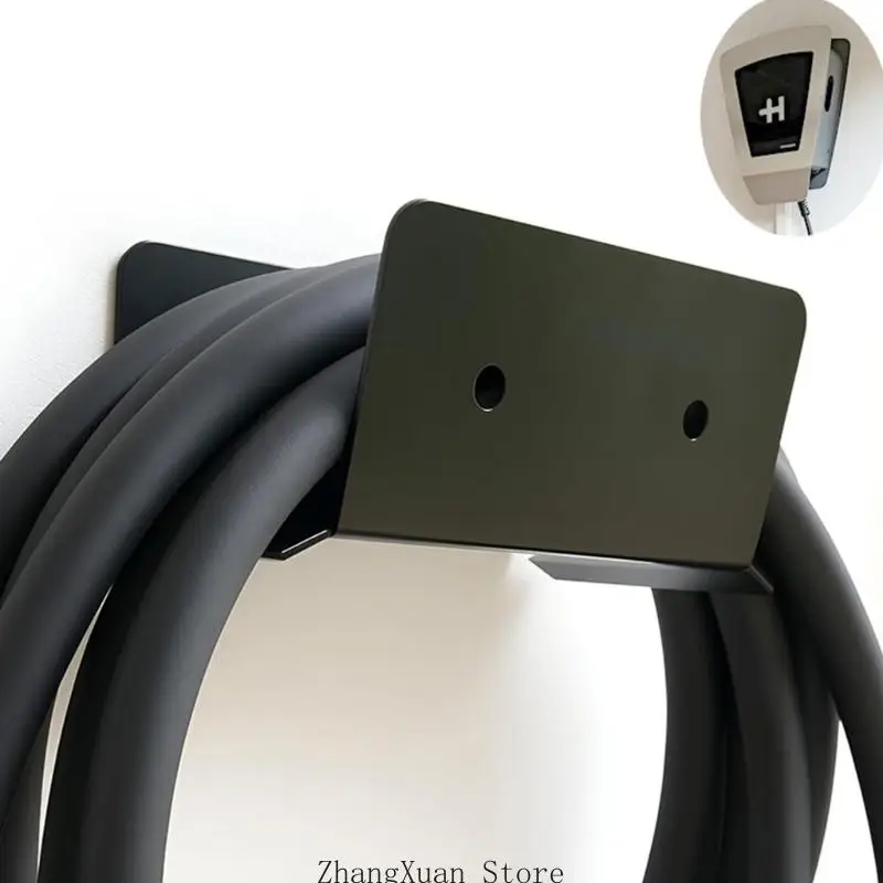 EV-Ladegerät-Halterung, Typ 2, Ladekabel-Halterung für Garagenwand-Kabelaufbewahrung, 3 x – Detail 8