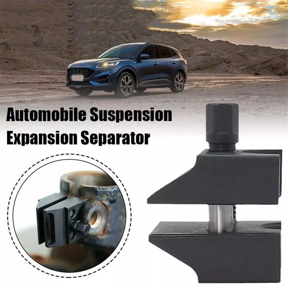 Car Absorber Sheep Horn Spreader Suspension Strut Spreader Tool Shock Absorber Sheep Horn Spreader Disassembly Tool