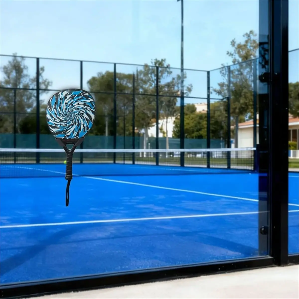 828new Badminton Racket Holder Wall Mounted Plastic Racket Hook Vertical Tennis Racket Storage Rack Stand Wall Display