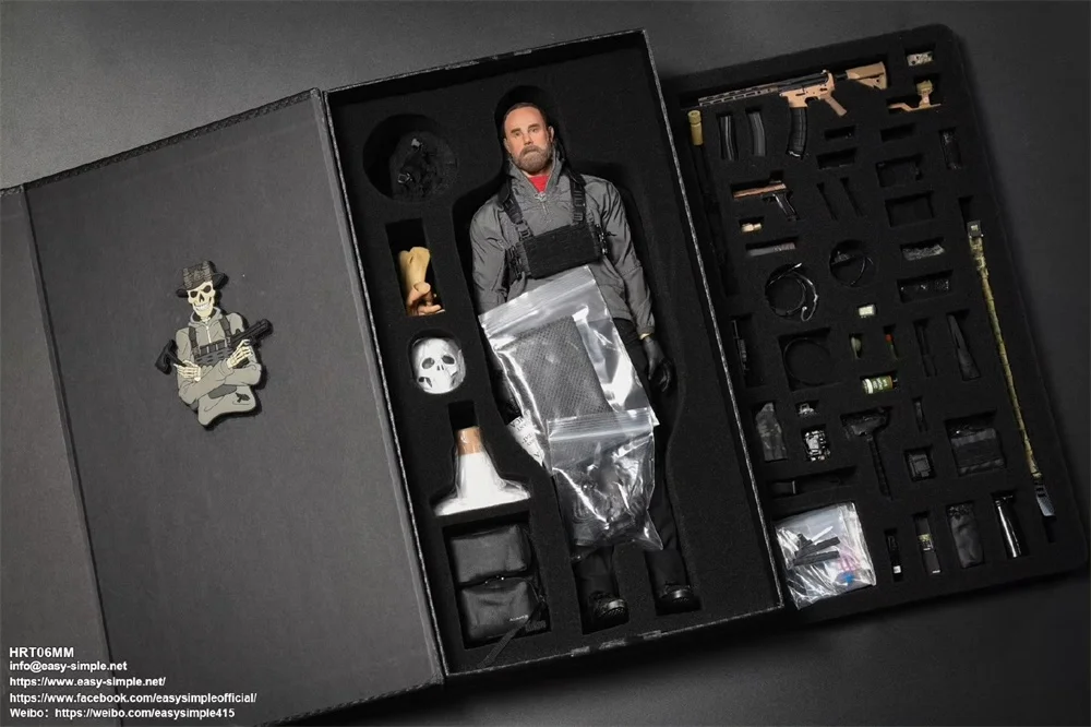 1/6 EASY&SIMPLE ES HRT06MM HRT Minuteman Jednostka Operacyjna Żołnierz Pełny Zestaw Ruchoma Figurka Akcji Prezent Dla Fanów Kolekcjonerski Dostępny