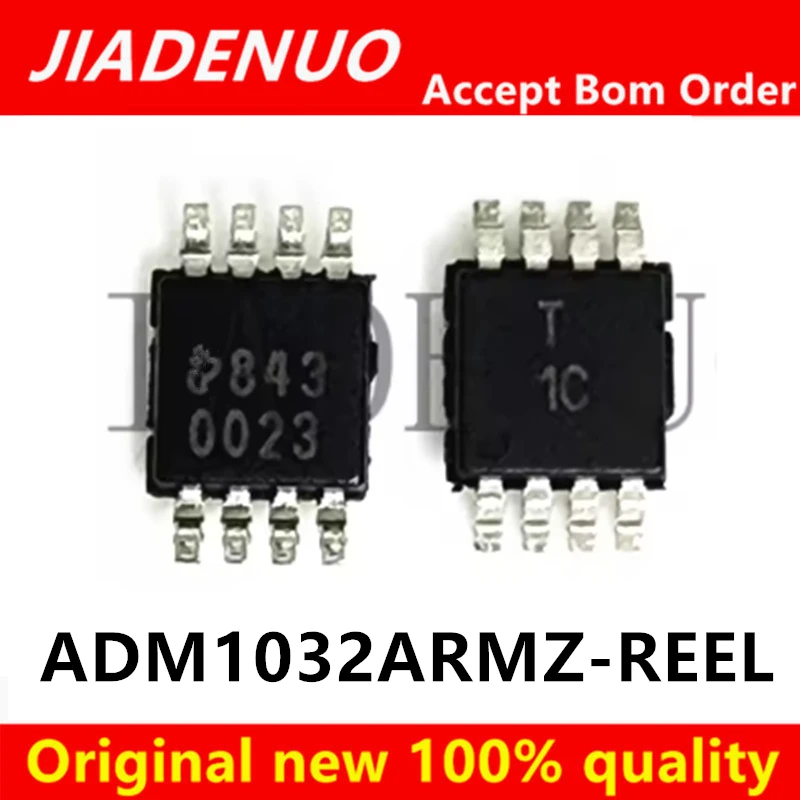 (2-5 pezzi) Nuovo chipset ADM1032ARMZ-REEL ADM1032ARMZ MSOP8 originale al 100%