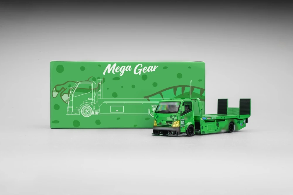 Ready stocks Mega Gear 1/64 Modified trailer Diecast Fully  Collection Gift Scale Model Car