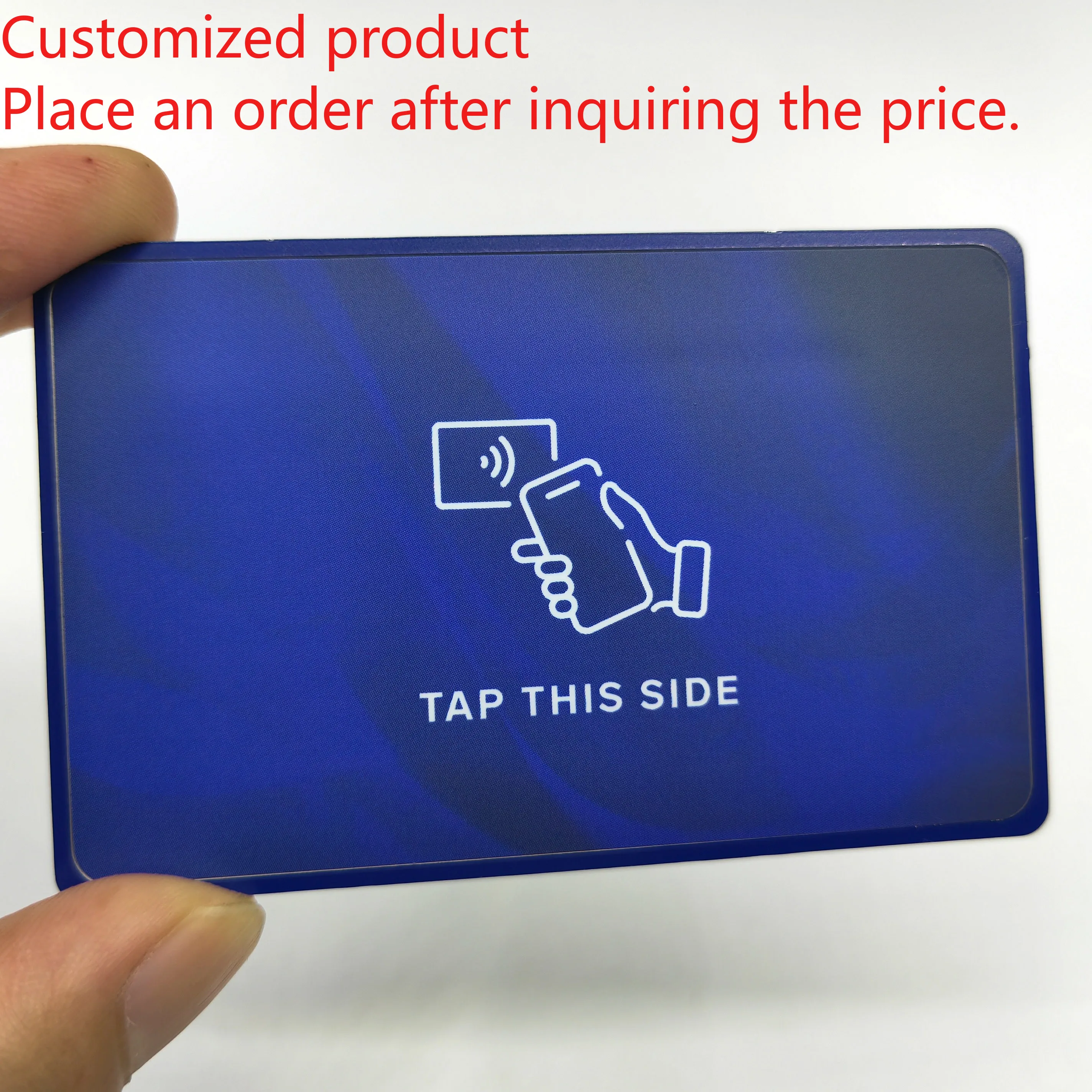 

Customized query Factory Supply NFC Contactless Metal Cards Custom Design and Printing NFC Stainless Steel Cards for Business an