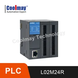 Din Rail Installation PLC module 12DI 12DO and 4AI 4AO come with Ethenet Port