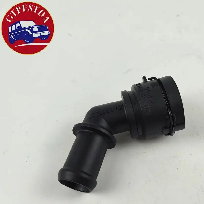 1-piece 1J0122291D Heater Core Coolant Hose Connector Flange for VW Golf MK4 Jetta Bora Passat CC Beetle Audi TT A4 S4 1J0122291