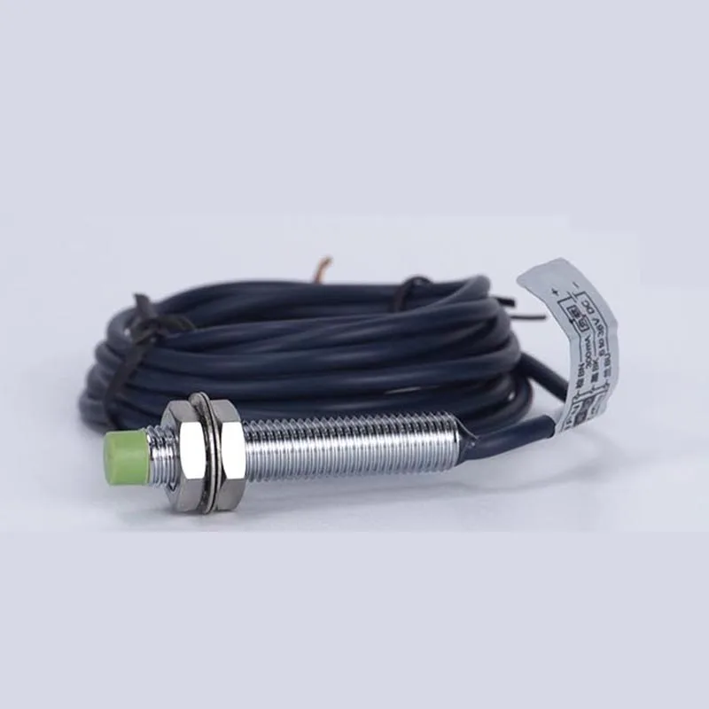 

PR08-2DN Inductive Proximity Sensor Switch Metal Type NPN PNP M8 Cylindrical Oil Water Proof DC6-36V 3 Wires