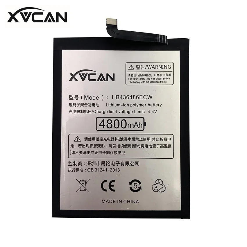 Original XVCAN HB436486ECW 4800mAh Battery For Huawei Mate 10 20 Mate10 P20 Honor View 20 V20 Pro Replacement Batteries