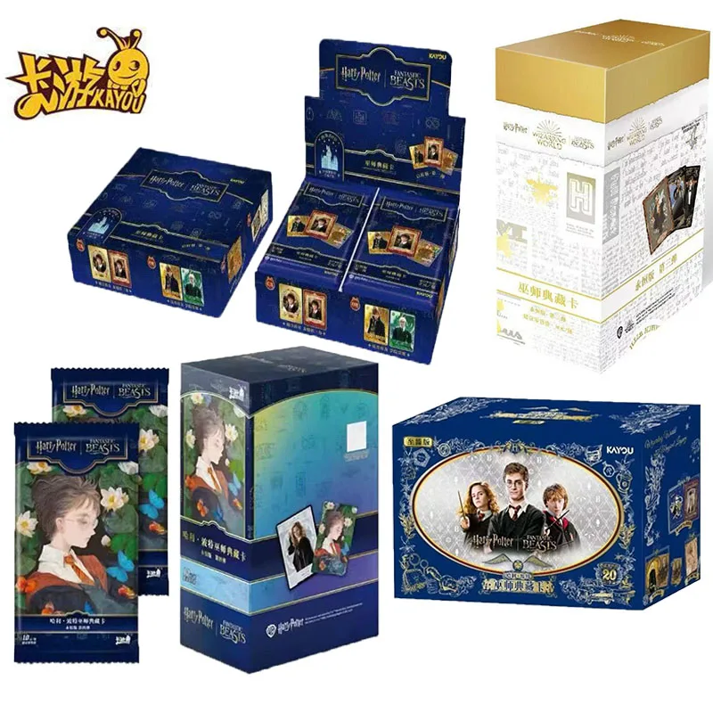 

KAYOU Genuine Harry Potter Card Wizard Eternal Edition Dream Moment Magic World Academy Collection Card Box TCG Anime Peripheral