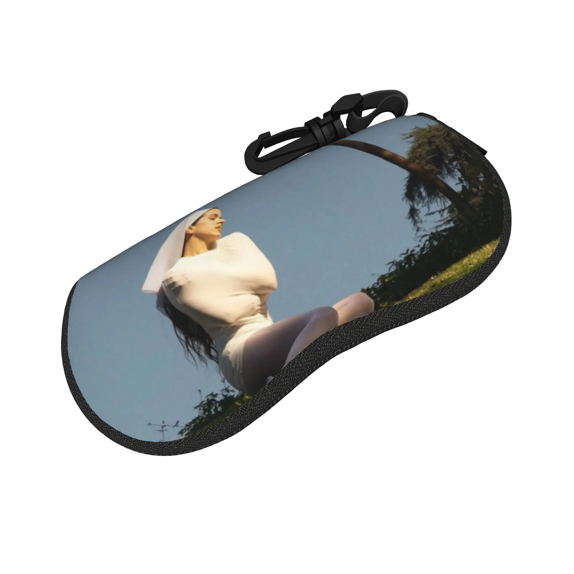 ROSALIA LUX Album Pop Music Accessories Glasses Case for Women Printing Zipper  Eyewear Protector Ins Glasses Box