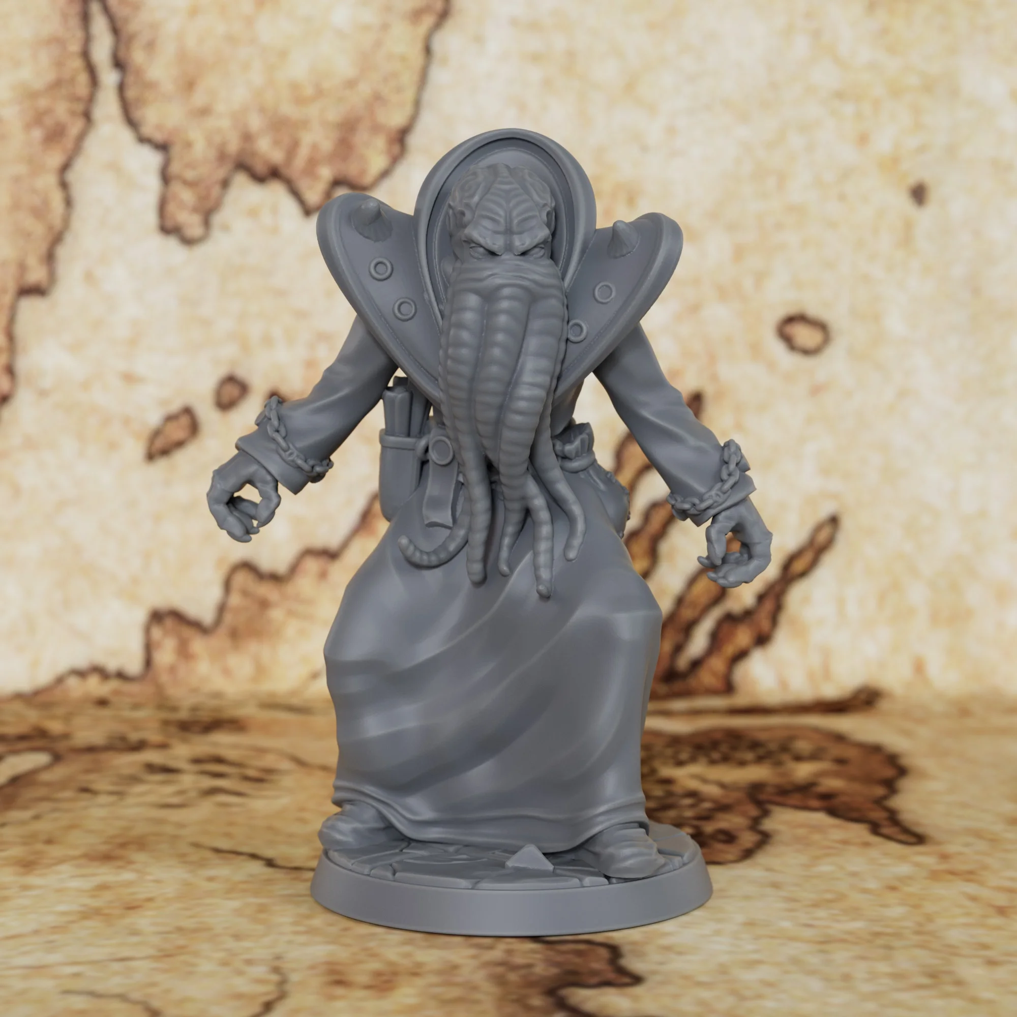 Board Game Villainous - มินิฟิกเกอร์ Mindflayer ขนาด 25 มม. -