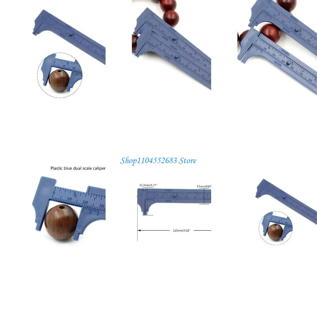 

Y6GD Small 0-100mm Mini Vernier Calipers Gauges Measurement Tool Double Scale Rulers