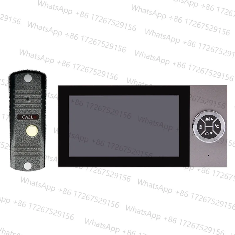 7Inch IPS Screen Tuya Remote Control WIFI Door Phone Intercom Visual Doorbell 120Degree Wide Angle Home Security Door Viewer