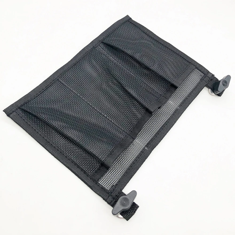 1x Marine Yacht  Kayak Canoe Parts Beer Fishing  Tackle Box Storage Bag Outdoor  Portable Fishing Storage  Mesh Bag Side Pocket