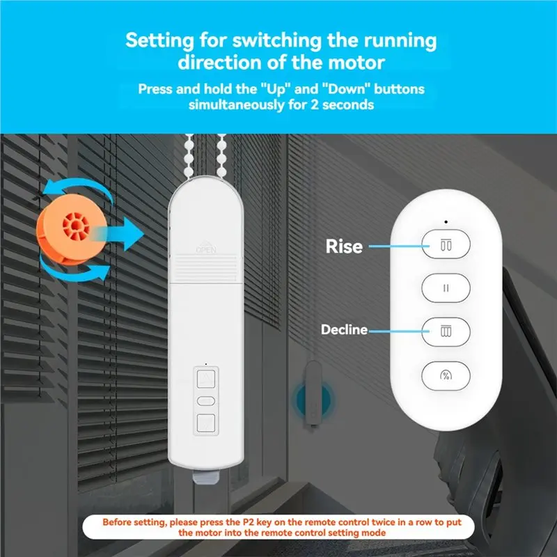 [NEWA08R】 Matter Wifi Smart Roller Shutter Motor Electric Curtain Motor For Homekit Siri Drive Shade Blinds Shutter Control