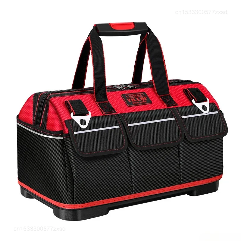 Multifunctional 15in-23inch Tool Bag Thicken Big Capacity Waterproof Wear-Resistant Toolkit MultiPocket Electrician Storage Bag