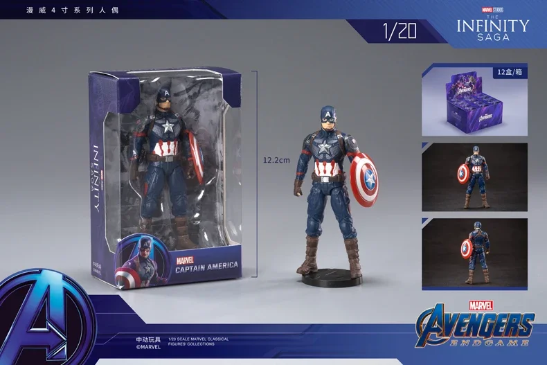 10,2 cm Original ZD Actionfigur Spielzeug Iron Man Scarlet Spider Miles Morales Spider-Man Venom Gwen Bewegliche Puppe Anime Modell Geschenk – Detail 17
