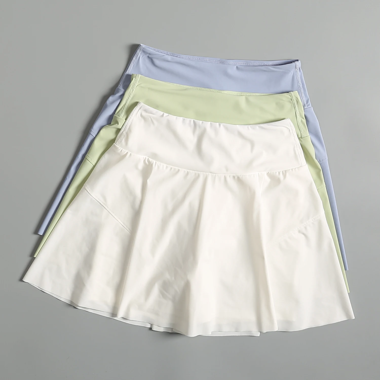 High Waist Sports Skirt Women's Fitness Yoga Quick Dry Badminton Tennis Short Skirt Professional Sportswear Half-length Skirt