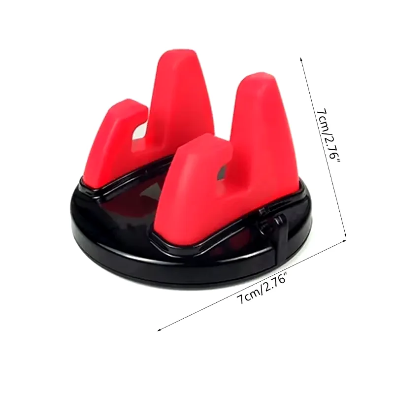 360° Rotatable Mobile Phone Holder Car Bracket Non-Slip GPS Navigation Car Mount Stand Support in Car Universal for All Phones image 6