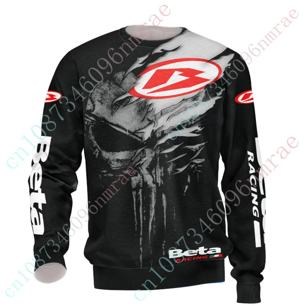 

Beta Sweatshirt Anime T Shirt For Men Women Harajuku O Neck Long Sleeve Casual Oversized T-shirt Unisex Clothing Custom Logo