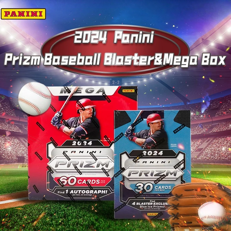 

2024 Panini Prizm Baseball Series Baseball Collectible Cards Star Mega Box