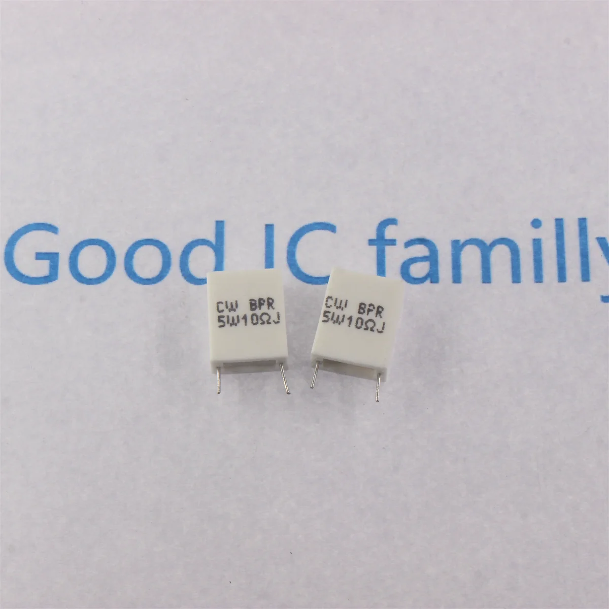 10PCS BPR56 5W Non-inductive Ceramic Cement Resistance 0.01R 0.015 0.022 0.025 0.02 0.033 0.047 0.05 0.1 0.15 0.2 0.25 0.5 1 Ohm