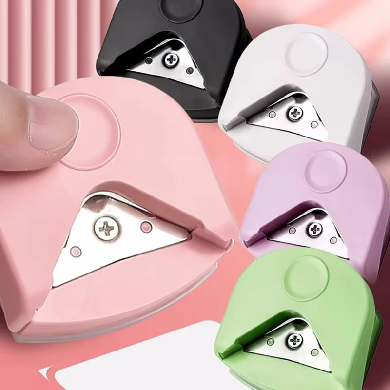 R4 Card Rounded Cutter Corner Rounder Paper Portable Hole Trimmer Angle Border Punch Photo Scrapbook Office DIY Craft Hand Tool