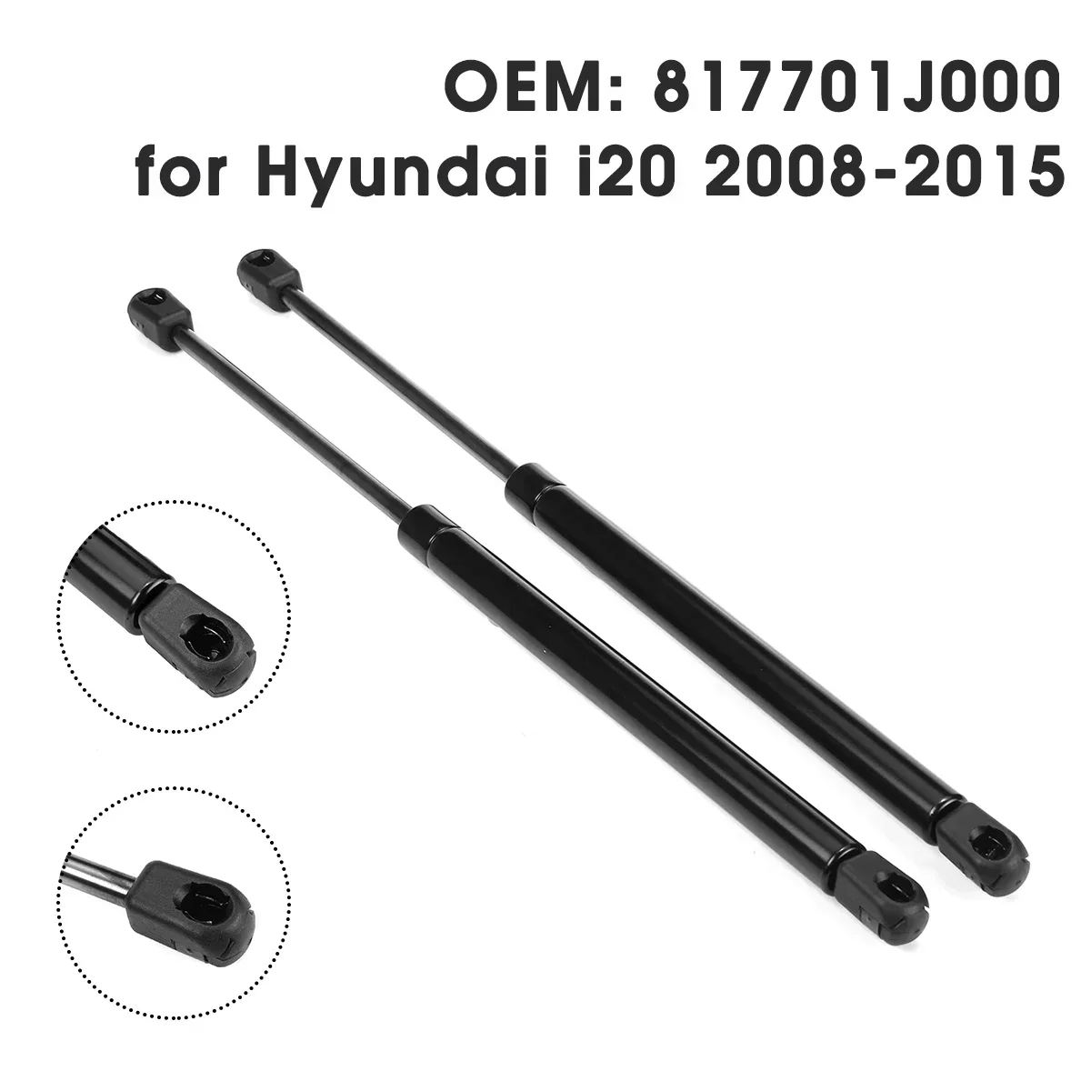 Pair For HYUNDAI i20 2008-2015 44cm Car Rear Trunk Tailgate Boot Gas Lift Support Struts bar 2014 2013 2012 2011 2010 2009