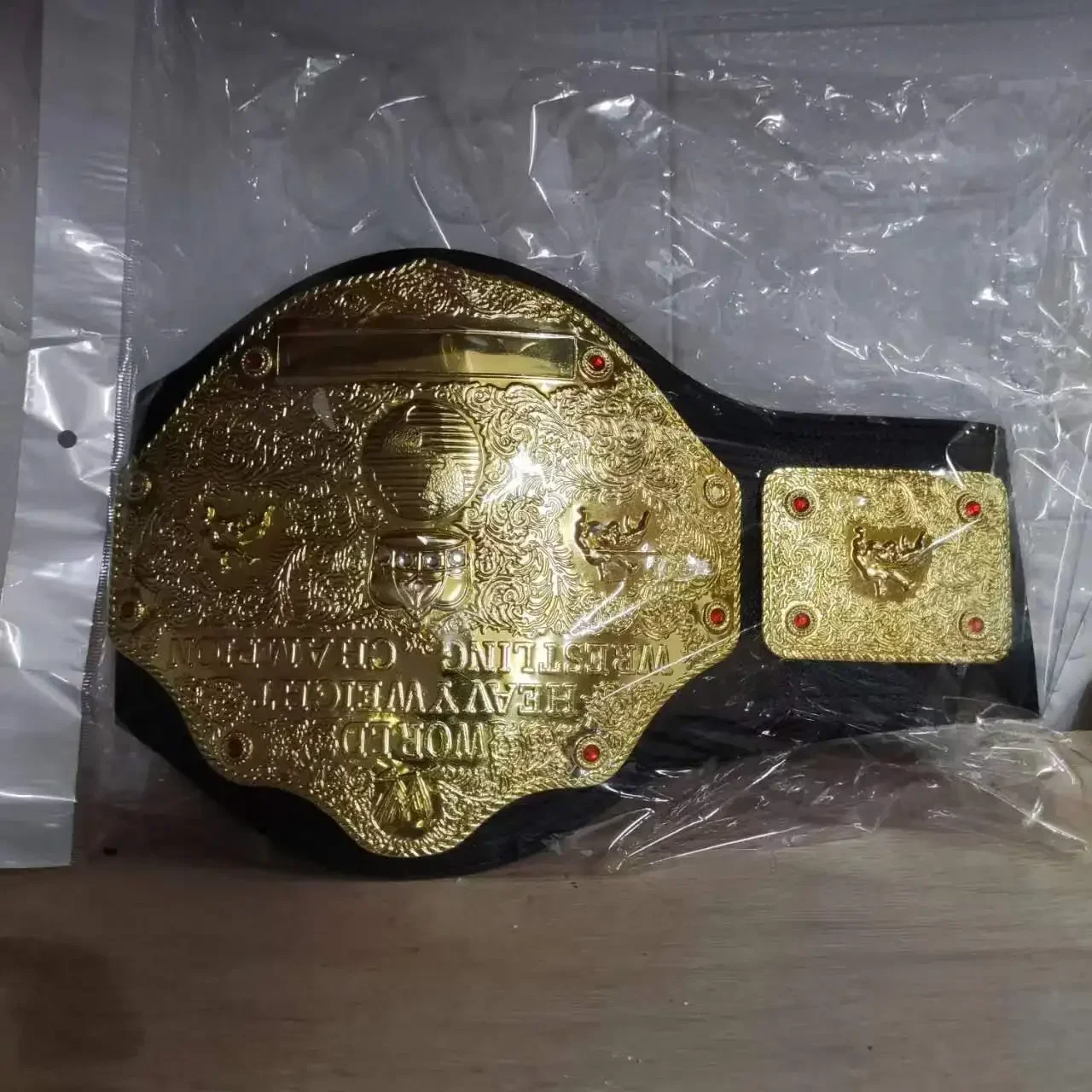 Wrestler Championship Gold Belt Action Figure Characters Occupation Wrestling Gladiators Belt Anime Figure Toys Gifts Boy 95cm