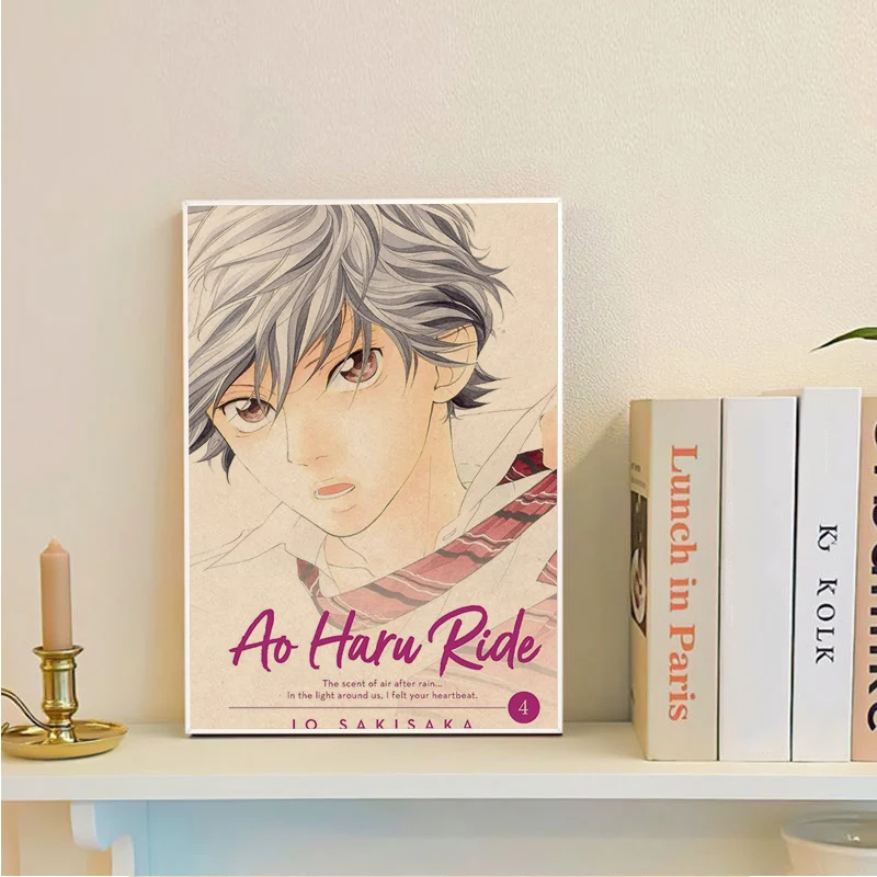 Ao Haru Ride Anime Classic Movie Posters Decoracion Painting Wall Art Kraft Paper Room Wall Decor