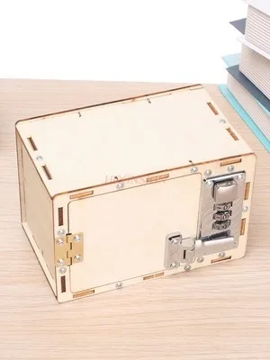 

Physics teaching Student science experiment diy technology small production teaching aids mechanical password box homemade safe