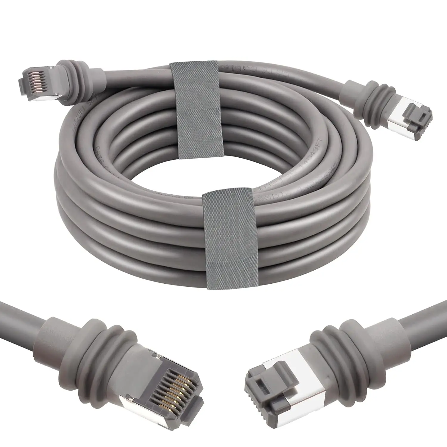 Starlink Gen 3 Cable, Cat6 26AWG Pure Copper Waterproof Satellite Replacement V3 for Rectangular Gen 3, Multi-Length, Grey