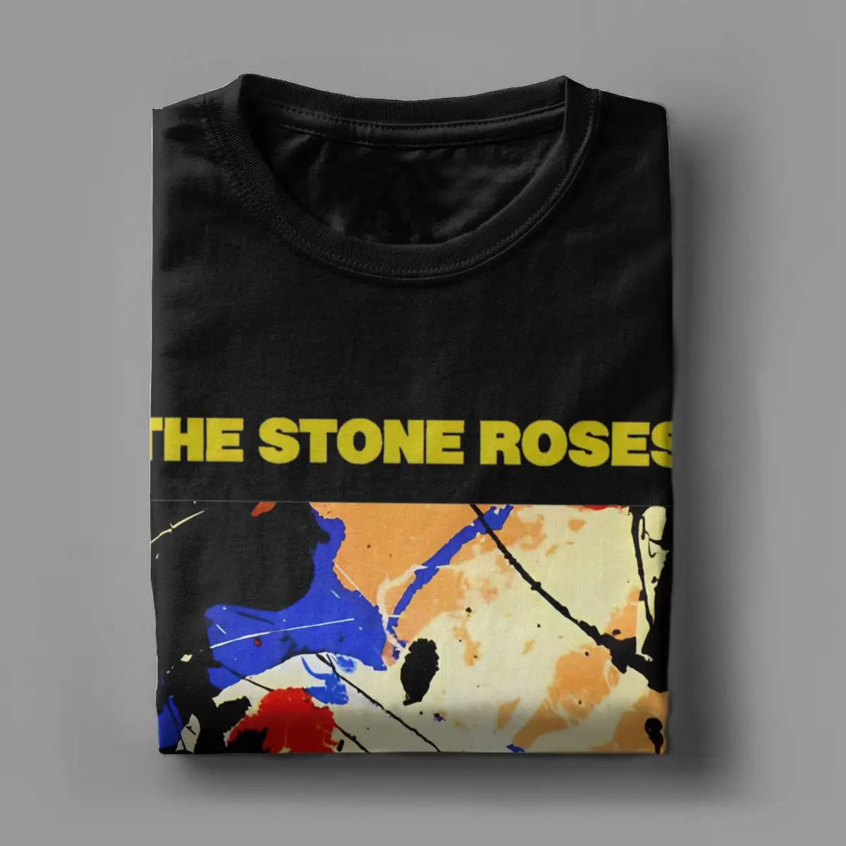 The Stone Roses Band Męska koszulka Vintage Tee Shirt Koszulki z krótkim rękawem O Neck Bawełniana oryginalna odzież