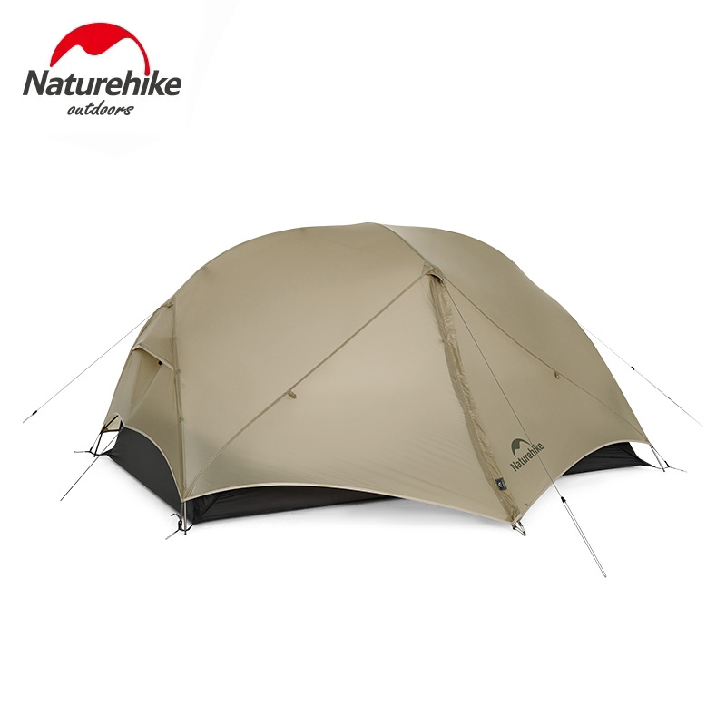  Naturehike Mongar UL Ultralight Camping Hiking Tent 15D Nylon Outdoor Double Layers Waterproof Dome Rainproof camper tents 