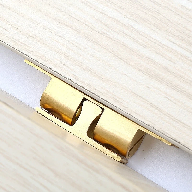 1/5 PCS Cabinet Door Catch Solid Brass Adjustable Spring Ball Latch Furniture Door Closer with Free Screws 40mm/50mm/60mm/70mm