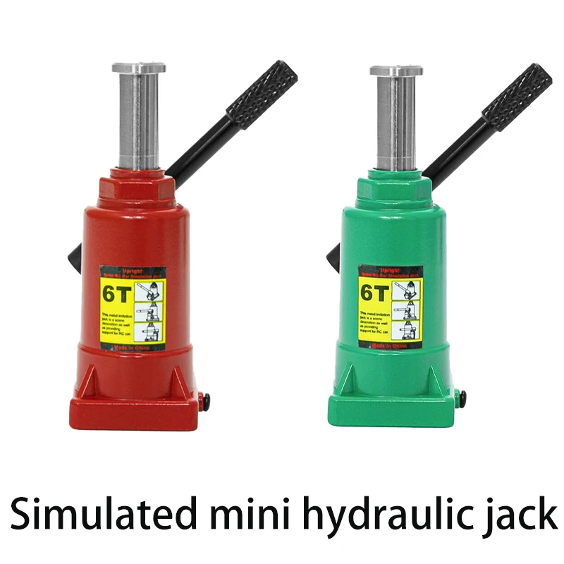 

RC Model Simulation Mini Hydraulic Jack Scene Model Static Ornament CROSSRC Easy Control H8P TRX4