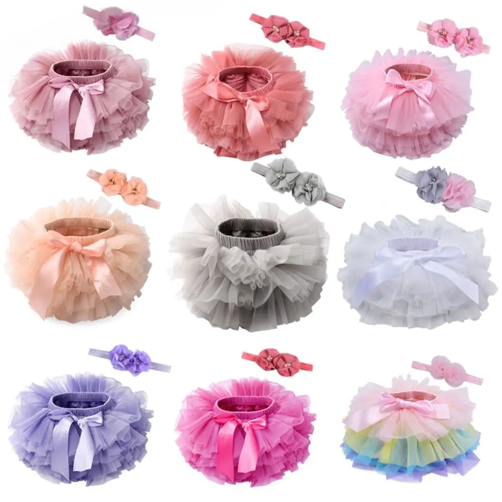 Cute Tulle Mesh Tutu Fluffy Skirt Fluffy Ballet Dance Style Princess Ballet Skirt Multi-layer Tulle Mesh Skirt Party Dress