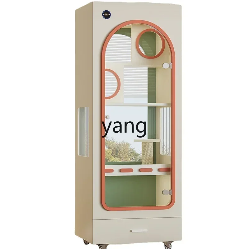 CX Constant Temperature Cat Villa Does Not Cover an Area of Smart Cat Cabinet with Fresh Air Small Apartment Cat Cage