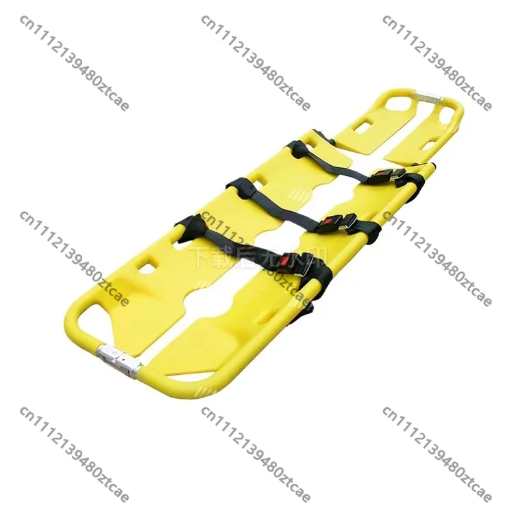 Aluminum Alloy Plastic Scoop Stretcher High Strength Separable Ambulance Stretcher