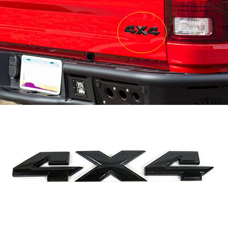 Tailgate Nameplate Sticker Car Black Practical For Dodge for ram 1500 for 4x4 Emblem Logo Sale Tool Replaces Latest view 4