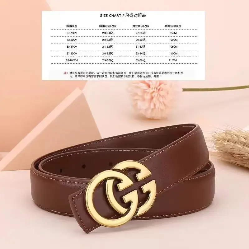 Women's Casual Denim Buckle Decorative Waistband for Students Top Quality Leather Belt Versatile Simple Style Female Accessories image 6