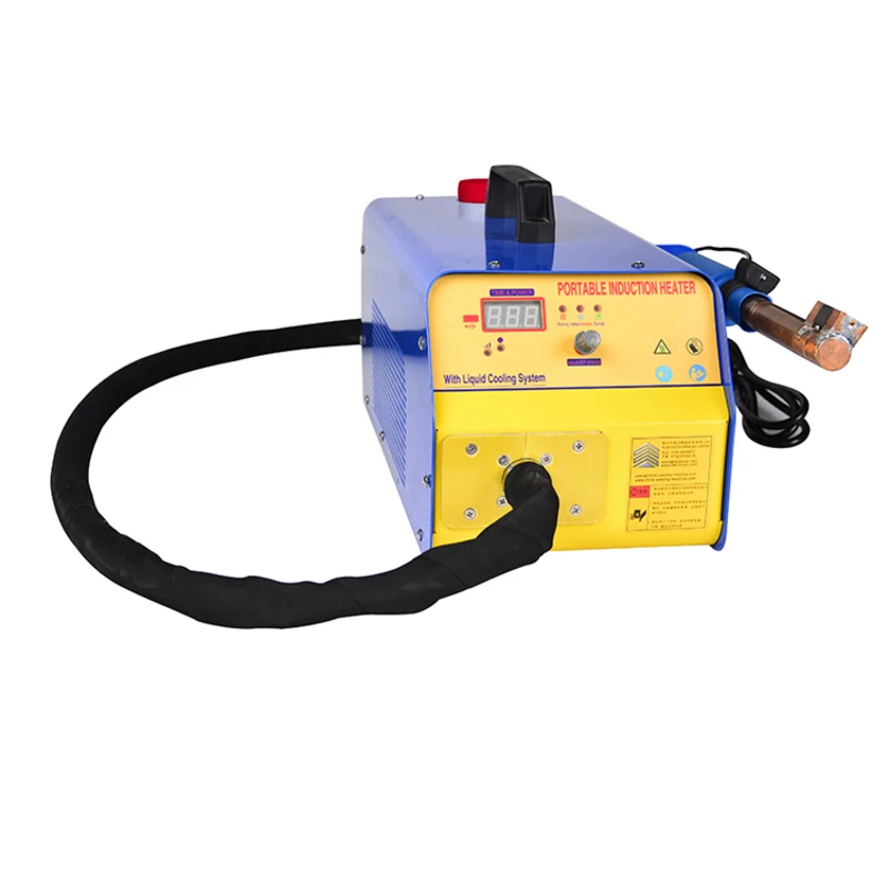 High Power Portable Induction Heater For Nuts Bolts Shafts Bearings Sections Round Steel Air Conditioning Copper Tubes