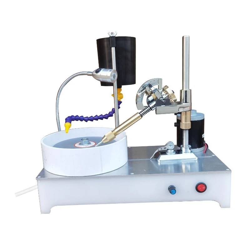 

Gem grinder, small jewelry faceting machine, grinding and polishing machine