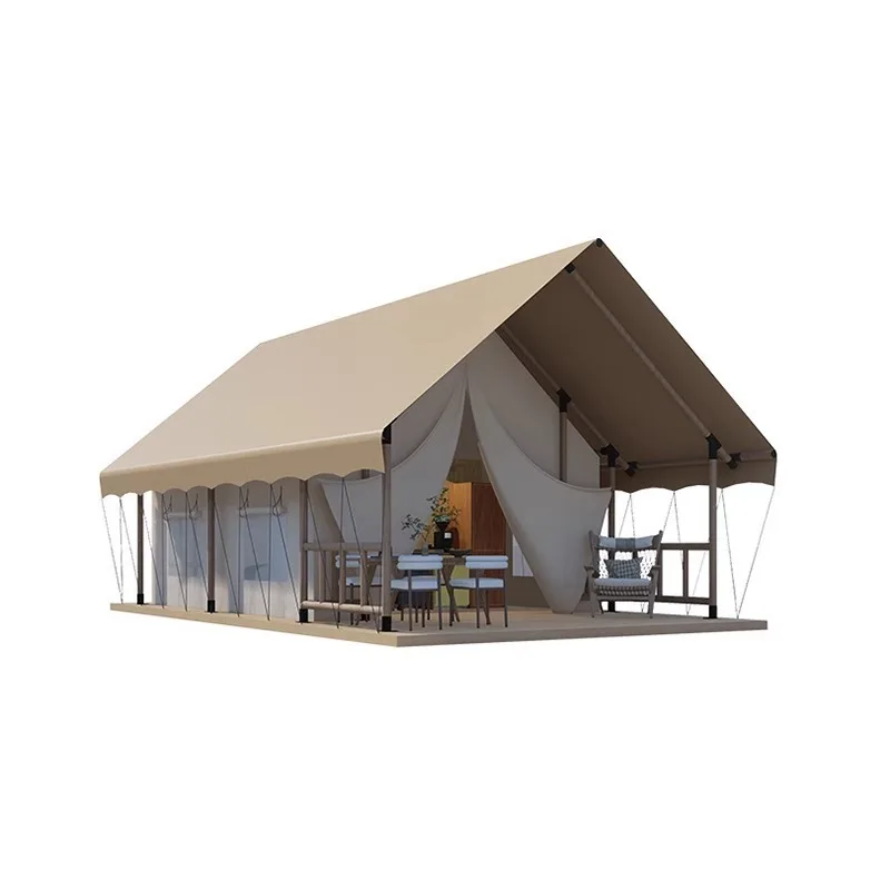 Tent all solid wood frame high-end camp scenic B & B resort wooden structure tent