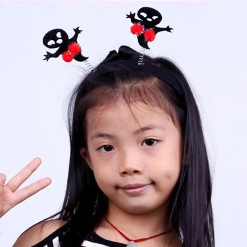 

652F Halloween Costume Novelty Headband Stage Props Spiders Hairband Party Headdress