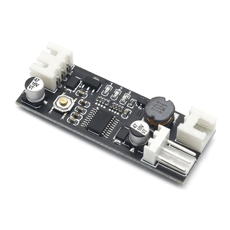 Single 12V DC PWM 2-3 Wire Fan Temperature Control Speed Controller Chassis Computer Noise Reduction Module Cooler Fan Alarm